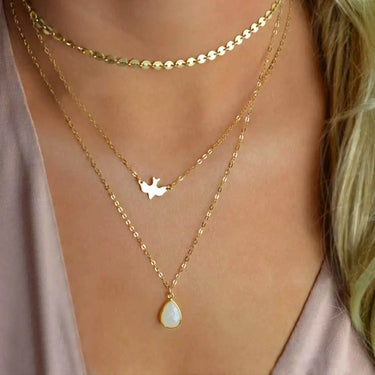 Love Of A Goddess Opalite Necklace-Your Soul Place